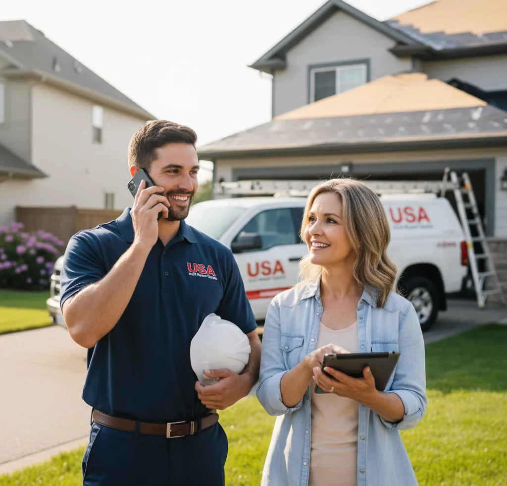 USA Roof Repair Experts customer support in Watkins